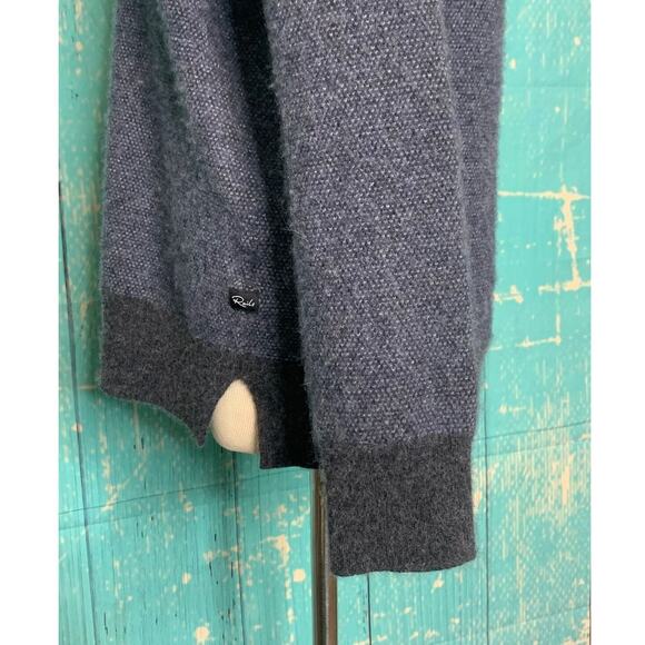 Rails blue wool long sleeves crew neck sweater size XL - Picture 6 of 12